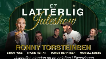 Hovedposter med komikere